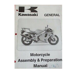  Kawasaki 99931131101 99931-131101 General Assembly & Preparation manual 