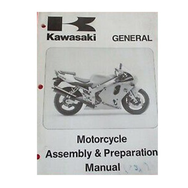 Kawasaki 99931131101 99931-131101 General Assembly &amp; Preparation manual 