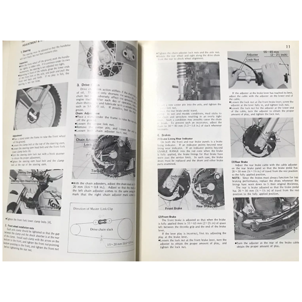 Kawasaki 99997708 99997-708 Shop Manual, Kx125 1974 NY!