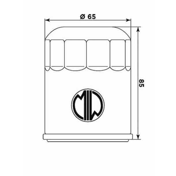 MIW A11001 Oliefilter HF621 ARCTIC CAT ATV-MA�Arctic Cat 0812-029�0812-034�0812-135�3436-021