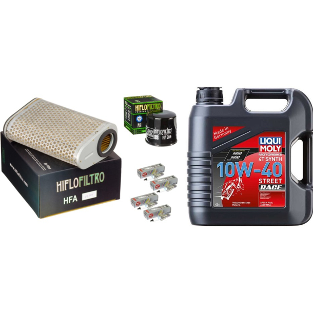 Servicekit HONDA CB1000R 08-16 CBF1000 11-15 olie, oliefilter, luftfilter, tndrr, pakning bund