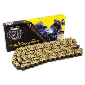 K�DE Triple-S O-Ring Chain 530-118 Link Gold