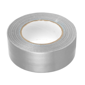 Gaffatape Bike It Cloth Duct Tape Silver 1 Roll 50mm X 50M