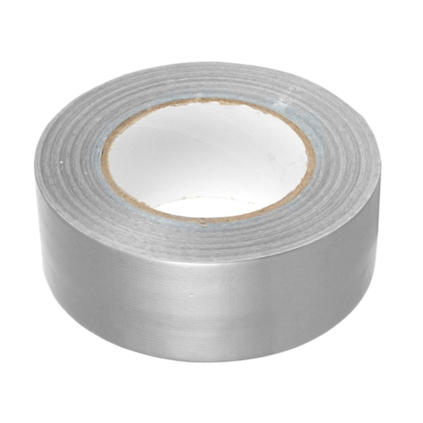 Gaffatape Bike It Cloth Duct Tape Silver 1 Roll 50mm X 50M