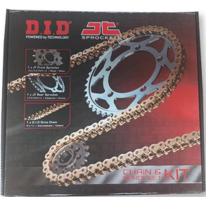 DID/JT K�dekit 525-15-40 T�nder for/bag: 15/40 HONDA CB500 2 cyl) R/S/T/V/W 94-03 