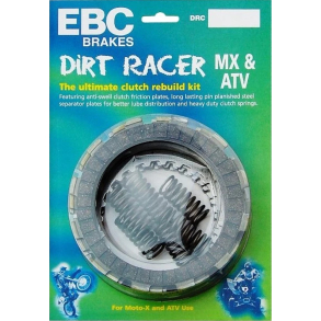 EBC DRC112 Dirt Race Clutch s�t including fibre pla EBC Dirt Race Clutch m/fibre pl. DRC112 Honda CRF450 02-08