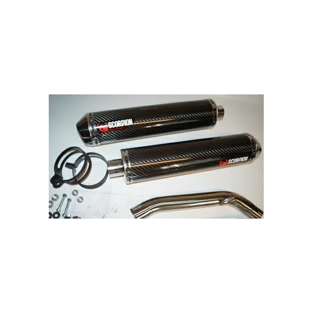 SCORPION CARBON SET RUND VTR1000 SP2 02-08 