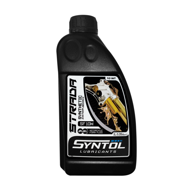 Forgaffelolie SAE10 Medium Syntol Strada SF F0076-1 Fork Fluid 10W 1 Litre 