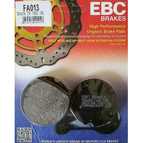 EBC Disc pad st FA013 FRONT Honda CB CJ TWIN FOUR 72-80