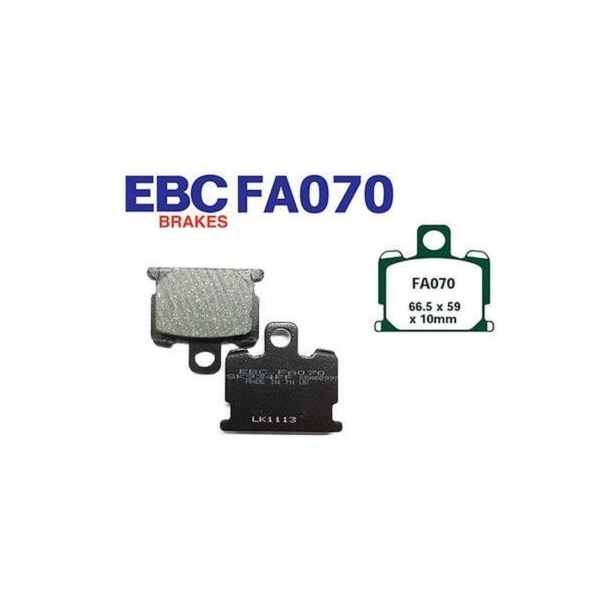 EBC BREMSEKLODSER FA070 Disc pad st YAMAHARD50RD80 RD250 RD350XJ550XJ750XS1100XV1000 SE Midni