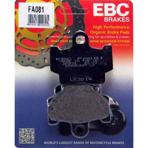 EBC FA081 Bremseklodser Disc pad st YAMAHA RD80 RD125 RD350 SR125 SR250 XV250