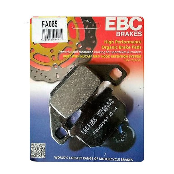 EBC Disc pad st FA085 KAWASAKI GPZ600 GPZ750 GPZ900 GPZ1000 VN750 VN800 VN1500
