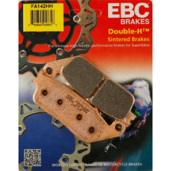EBC BREMSEKLODSER FA142HH Double- H Sintered Sportbike pad st 