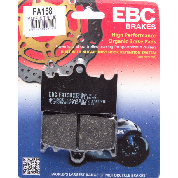 EBC FA158 BREMSEKLODSER FRONT