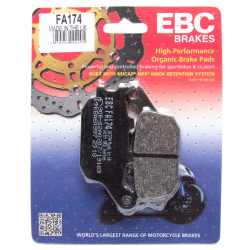 EBC FA174 BREMSEKLODSER BAG EBC FA174 Disc pad set REAR SBS670-161 / VD-163