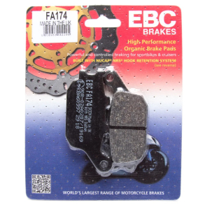EBC FA174 BREMSEKLODSER BAG EBC FA174 Disc pad set REAR SBS670-161 / VD-163