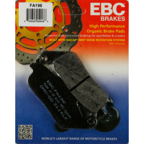 EBC Bremseklodser Disc pad set FA196