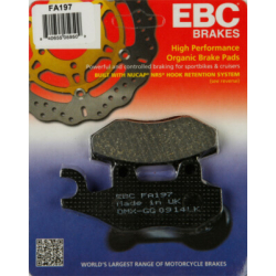 EBC FA197 Bremseklodser Disc pad st FRONT +REAR FA197