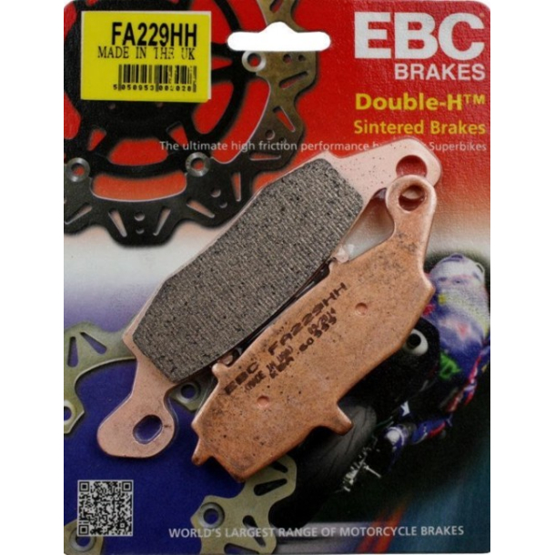 EBC FA229HH BREMSEKLODSER Double Sintered FRONT VENSTRE LEFT LH Disc pad s�t CF MOTO KAWASAKI SUZUKI WK BIKES