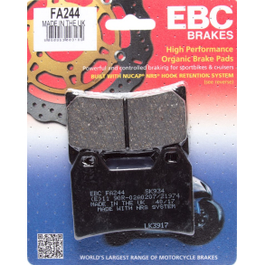 EBC FA244 BREMSEKLODSER Disc pad set FR/RR