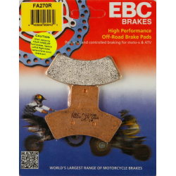 EBC FA270R BREMSEKLODSER EBC Disc pad s�t LINHAI POLARIS QUADZILLA ATV