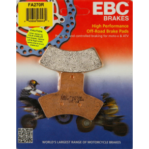 EBC FA270R BREMSEKLODSER EBC Disc pad s�t LINHAI POLARIS QUADZILLA ATV