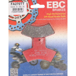 EBC FA270TT BREMSEKLODSER EBC Disc pad s�t LINHAI POLARIS QUADZILLA ATV