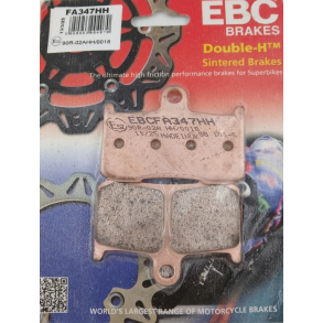EBC FA347HH Bremseklodser SINTER FRONT HONDA INDIAN KAWASAKI SUZUKI TRIUMPH YAMAHA VICTORY