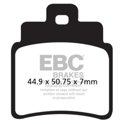 EBC FA355/4R BREMSEKLODSER SINTER FR/RR EBC Disc pad s�t ARCTIC CAT DINLI KYMCO MASAI SYM 