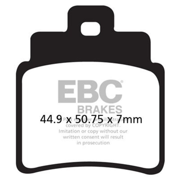 EBC FA355/4R BREMSEKLODSER SINTER FR/RR EBC Disc pad s�t ARCTIC CAT DINLI KYMCO MASAI SYM 