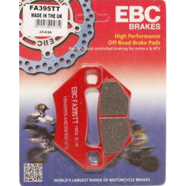 BREMSEKLODSER EBC FA395TT Disc pad s�t Arctic cat Kymco Massey-ferguson Piaggio Polaris