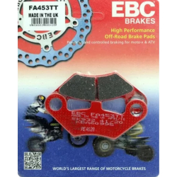 EBC FA453TT BREMSEKLODSER EBC Disc pad s�t DIRT/MX ROAD AND OFF-ROAD CFMOTO GOES LINHAI QUADZILLA