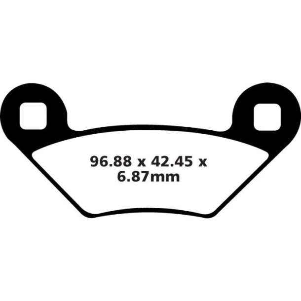 EBC Disc pad st  FA475TT Polaris