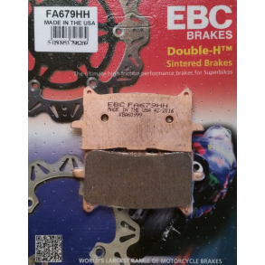 EBC BREMSEKLODSER FA679HH Brake Pads FRONT SINTER HONDA CBR125R CB300 CB650 CRF1000 NT1100
