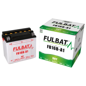 FULBAT FB16B-A1 BATTERI YB16B-A1 FULBAT inkl. Syrepakke FB16B-A1