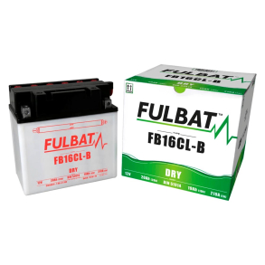 FULBAT FB16CL-B BATTERI YB16CL-B FULBAT inkl. Syrepakke FB16CL-B  JET SKI / ATV SPECIAL