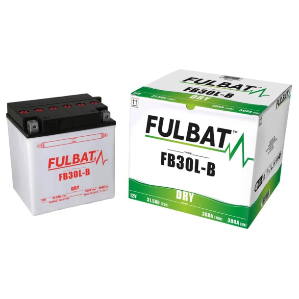 FULBAT FB30L-B BATTERI YB30L-B inkl. Syrepakke 