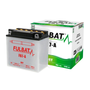 FULBAT FB7-A BATTERI YB7-A FULBAT inkl. Syrepakke FB7-A/12N7-4A