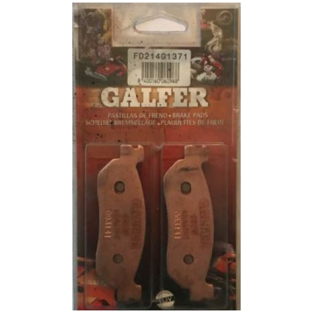 Bremsklodser GALFER FD214G1371 SINTERED COMPOUND