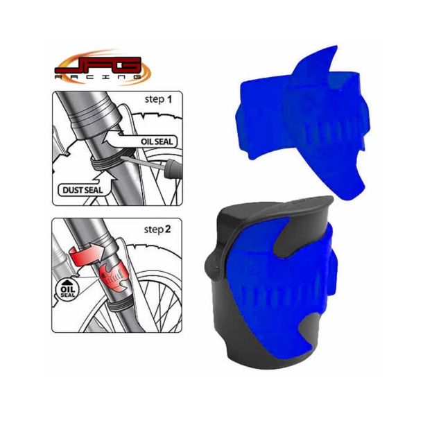 Bike It Forgaffelpakd�se-reng�rings-v�rkt�j 45-55 mm BL� Bike It BLUE Fork Seal Saver Scraper