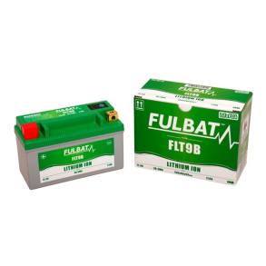 FULBAT FLT9B BATTERI LITHIUM FULBAT 3,0A, L:150XB:66XH:93 +/- YT7B-4 / FT7B-4 / YT9B-4 / FT9B-4 / YT7B-BS / FT7B-BS/ YT9B-BS / FT9B-BS Lithium batteri - 210A CAA (Startstr�m)