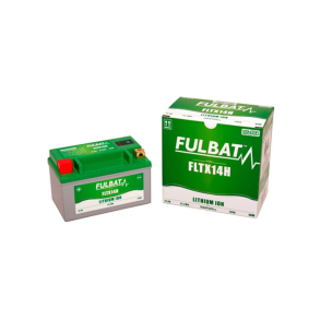 FULBAT FTX14-BS BATTERI LITHIUM FULBAT 4,0A, L:150XB:87XH:93 +/-  Lithium batteri - 280A CAA (Startstr�m) FTX14-BS YTX14-BS 