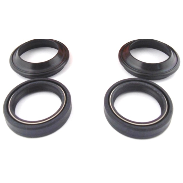 Forgaffel pakd�sekit FSD-001 FSD001 Forg.pak.kit 39-52-11 komplet med st�vkappe FRONT FORK SEAL KIT Pakd�se+st�vh.s�t 39x52x11 HONDA Harley Davidson Suzuki