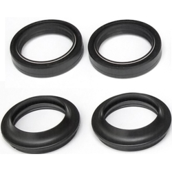 Forgaffel pakd�sekit FSD-011 FSD011 FSD-011R Forg.pak.kit 45x57x11 45-57-11 KPL med st�vh�tter FRONT FORK SEAL KIT Pakd�se+st�vh.s�t 45x57x11 Honda Suzuki Triumph