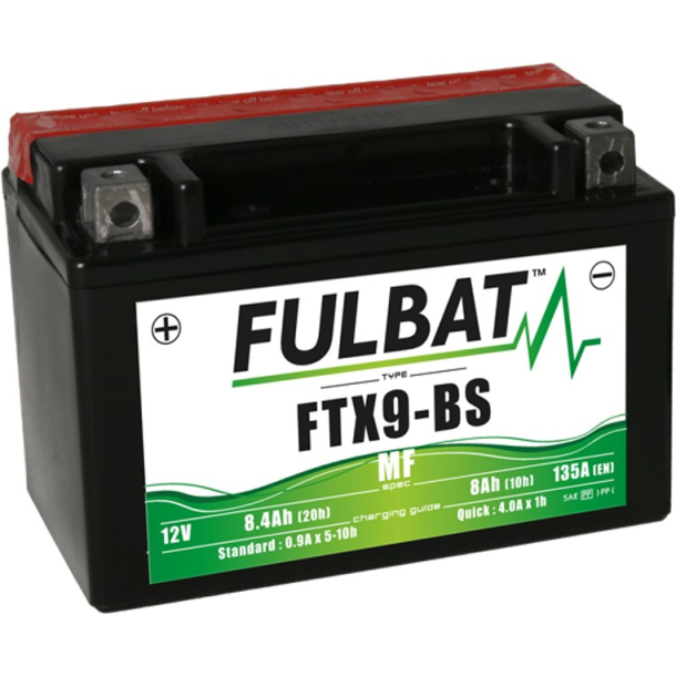 FT9A-BS BATTERI YT9A-4 FULBAT FTX9-BS