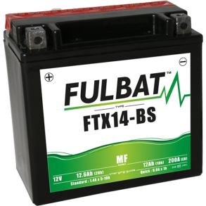 Batteri FULBAT FTX14-BS YTX14-BS