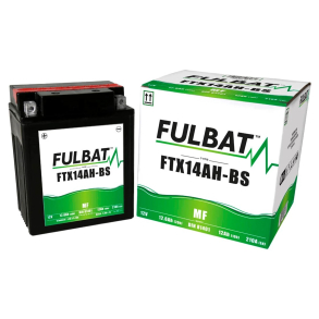 FULBAT FTX14AH-BS BATTERI YTX14AH-BS  