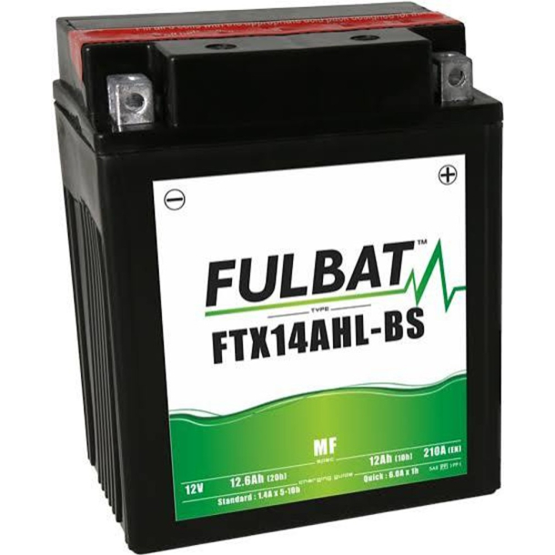 FULBAT FTX14AHL-BS BATTERI YTX14AHL-BS FULBAT FTX14AHL-BS