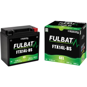 BATTERI YTX14L-BS GEL FULBAT FTX14L-BS