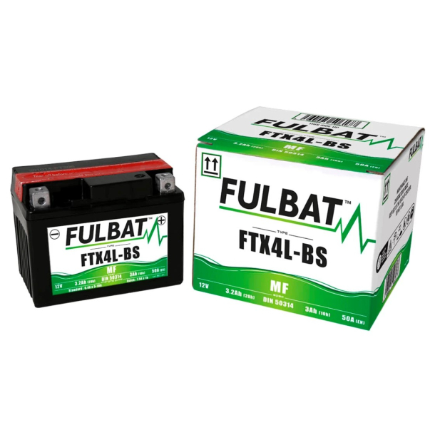FULBAT FTX4L-BS BATTERI YTX4L-BS/YTZ5S FULBAT FTX4L-BS